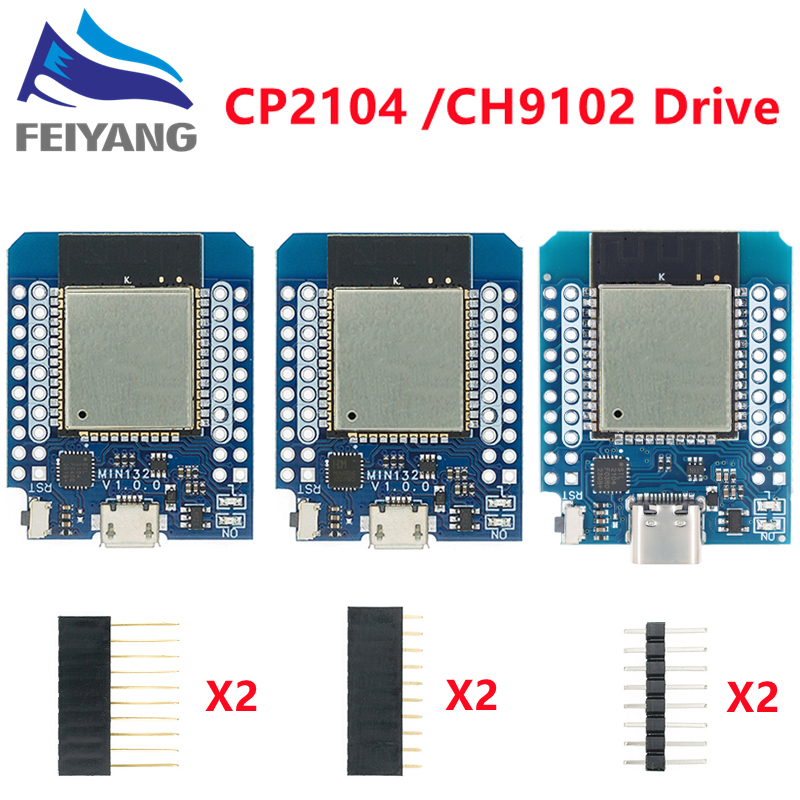 Esp8266 Relay Module - Wemos Mini D1 ESP8266 ESP32 ESP-32S