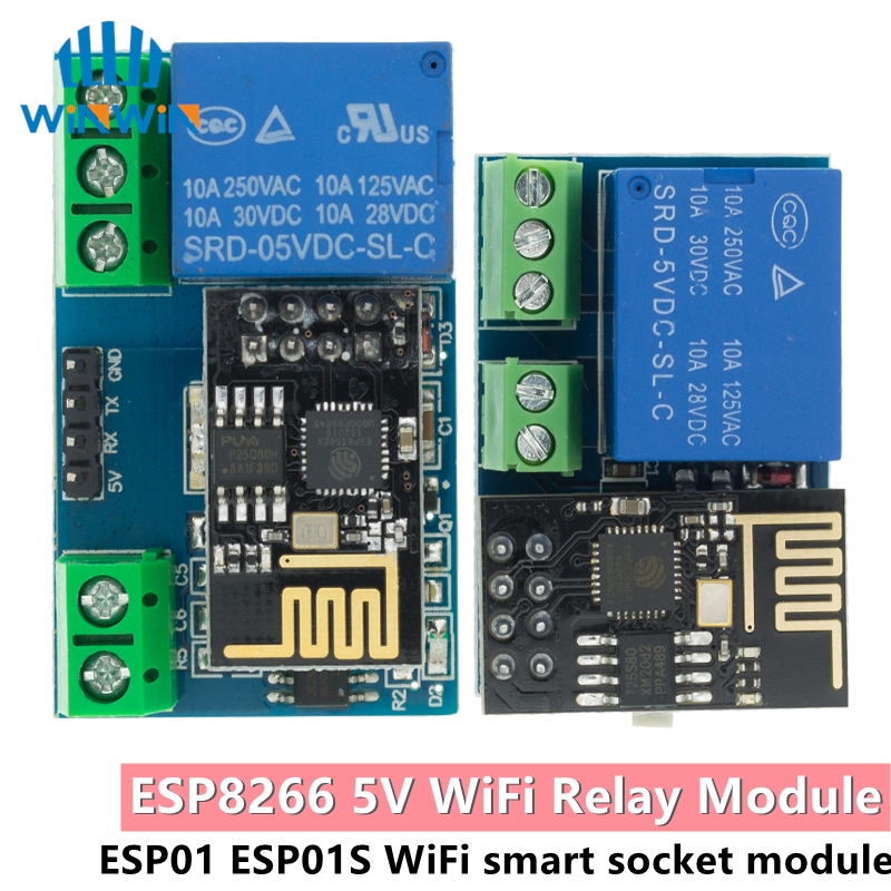 Esp8266 Relay Module - ESP8266 ESP-01 ESP-01S 5V WiFi 릴레이