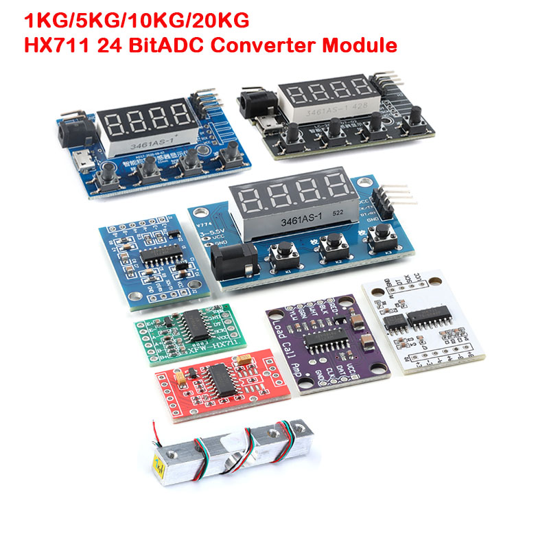 Sensor Kit Arduino - 로드셀 HX711 AD 모듈 무게 센서