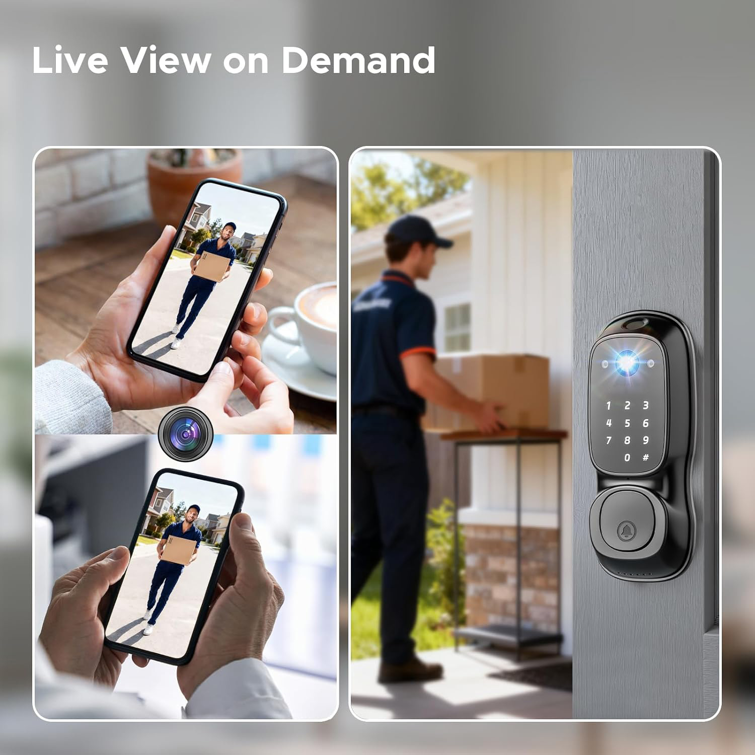 투야 와이파이 스마트 도어락 ‎ 카메라 및 도어벨 다기 - Smart Door Lock Wifi 리뷰 및 가격