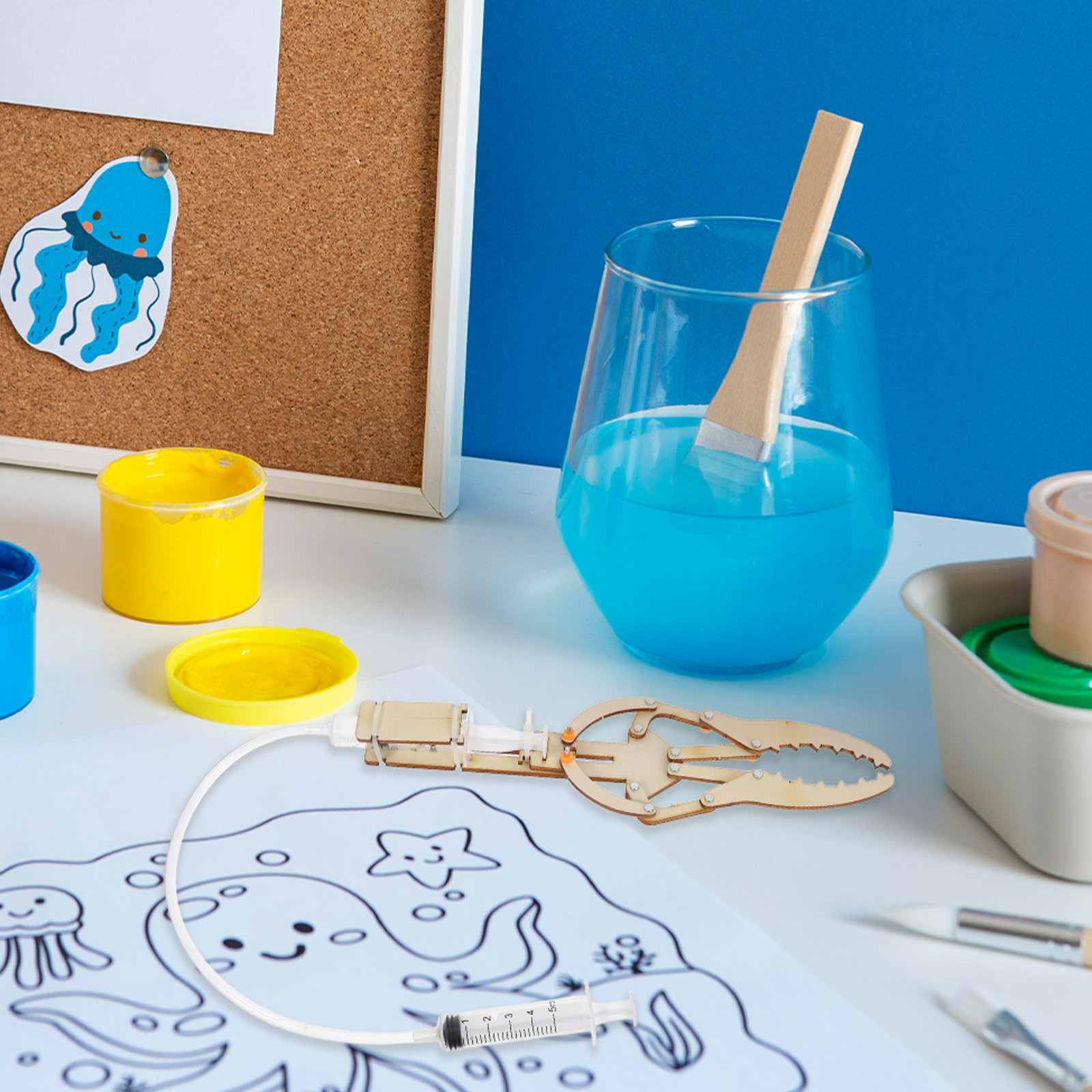 DIY 유압 로봇 팔 STEM 공학 키트, 어린이용 나 - Stem Robotics Kit 리뷰 및 가격