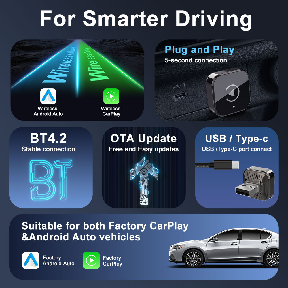 무선 카플레이 어댑터 안드로이드 오토 2 in 1 스마 - Wifi Smart Plug 리뷰 및 가격