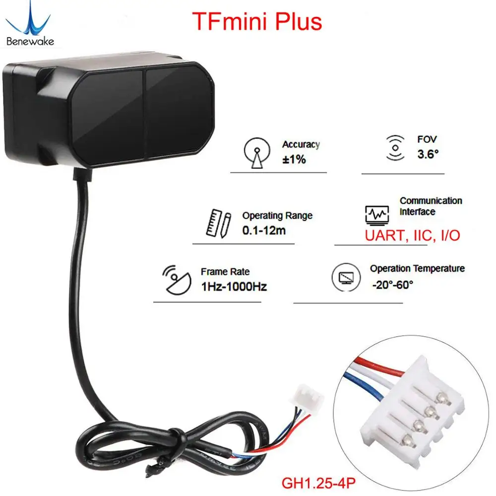Benewake TFmini-S/TFmini Plus  - Sensor Kit Arduino 리뷰 및 가격