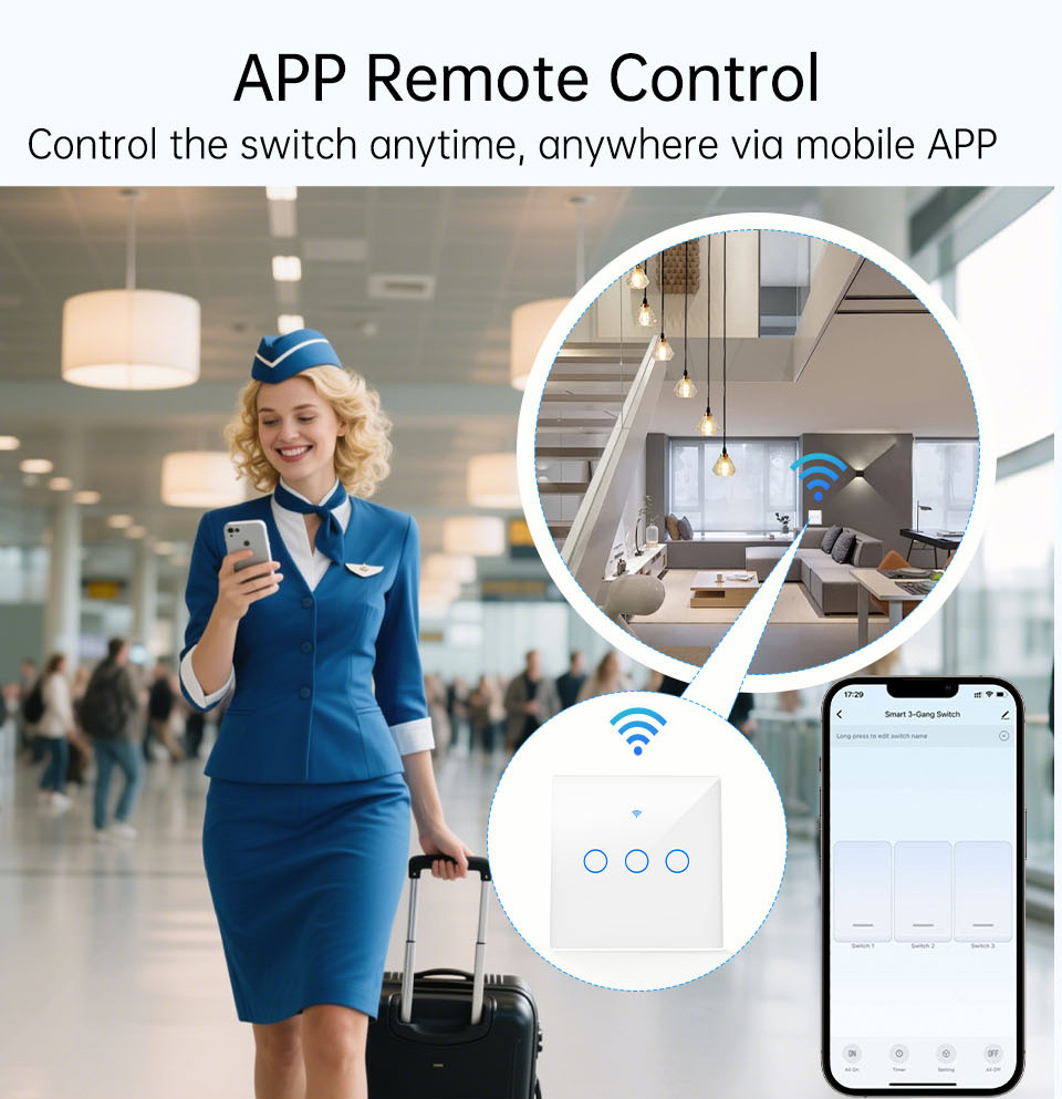 WiFi RF 433mhz 터치 벽 조명 스마트 스위치 - Smart Light Switch Wifi 리뷰 및 가격