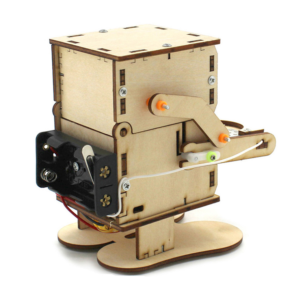 나무 조립 DIY 로봇 동전 먹는 모델 STEM 프로젝 - Stem Robotics Kit 리뷰 및 가격