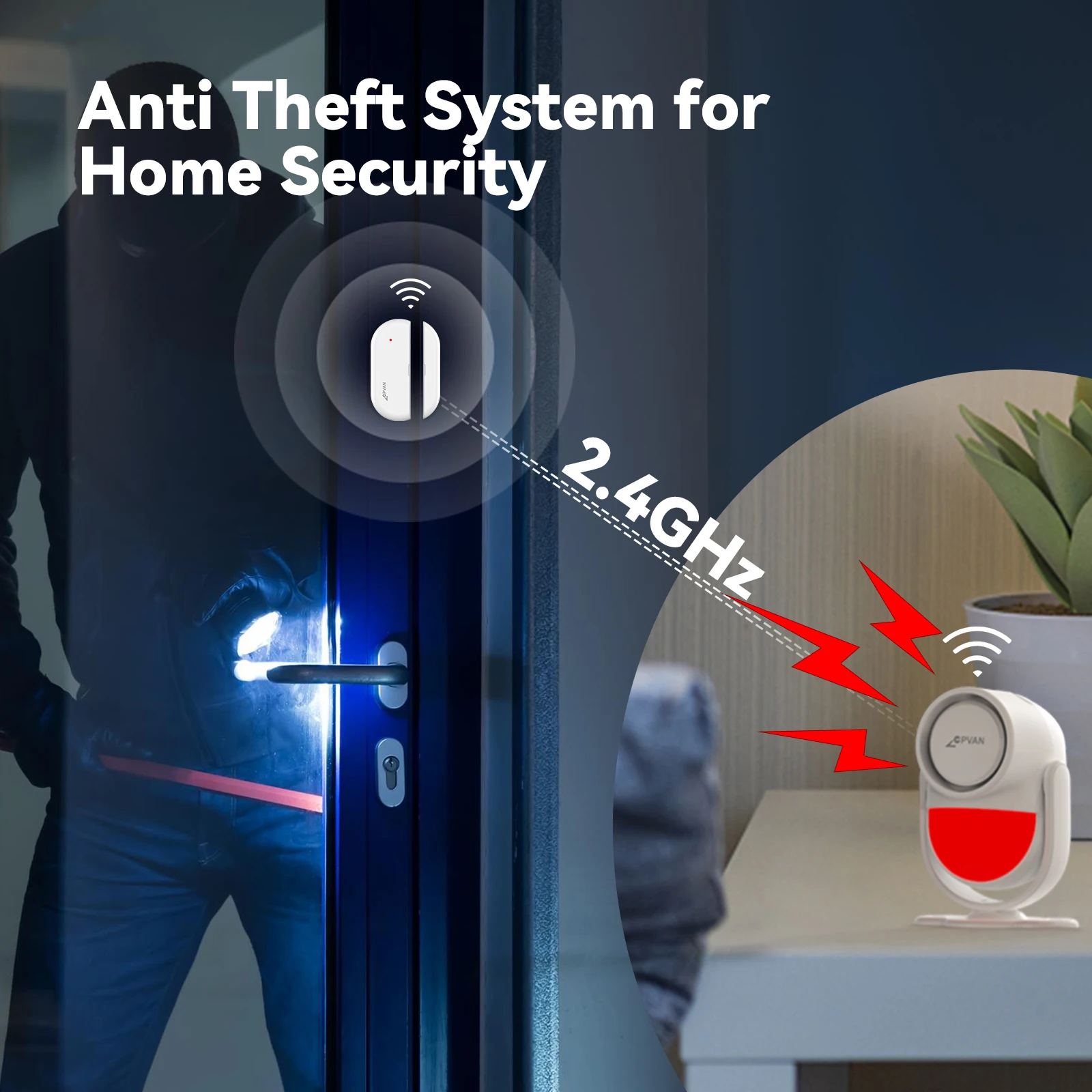 CPVAN 무선 WIFI 2.4G 스마트 홈 경보 시스 - Smart Home Automation Kit 리뷰 및 가격