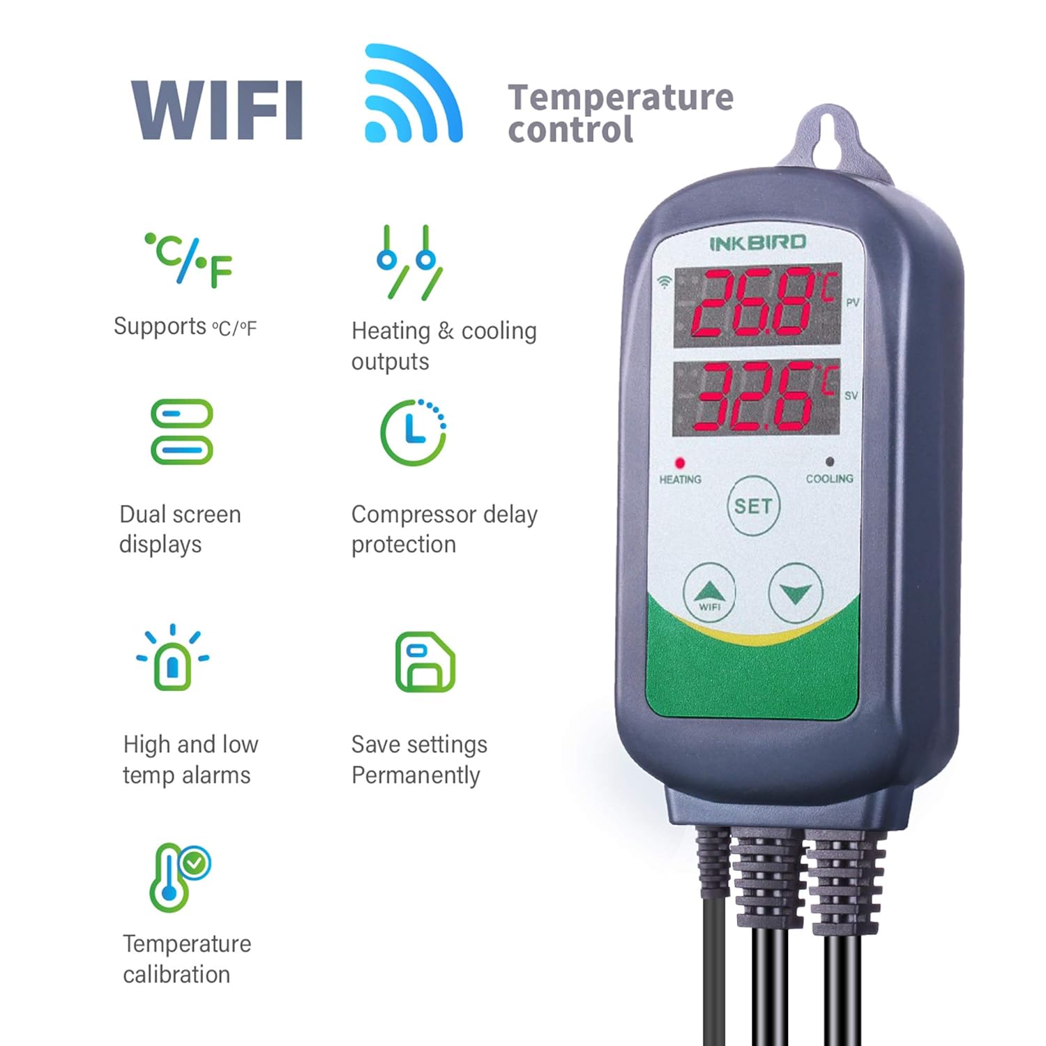 INKBIRD ITC-308-WiFi 디지털 온도 컨트 - Wifi Thermostat 리뷰 및 가격