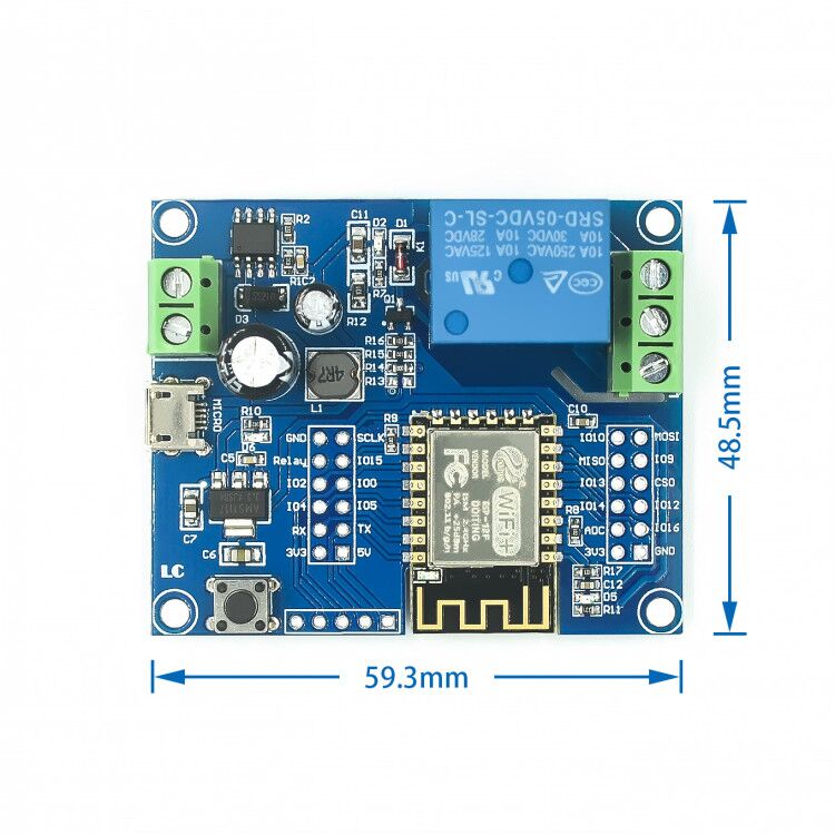 DC5-80V 전원 공급 장치, 와이파이 단일 채널 릴 - Esp8266 Relay Module 리뷰 및 가격