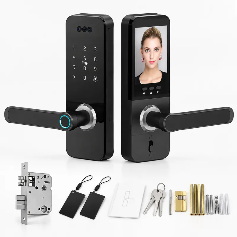 가정용 얼굴 인식 잠금 장치, 고양이 눈 모양 디자인, - Smart Door Lock Wifi 리뷰 및 가격