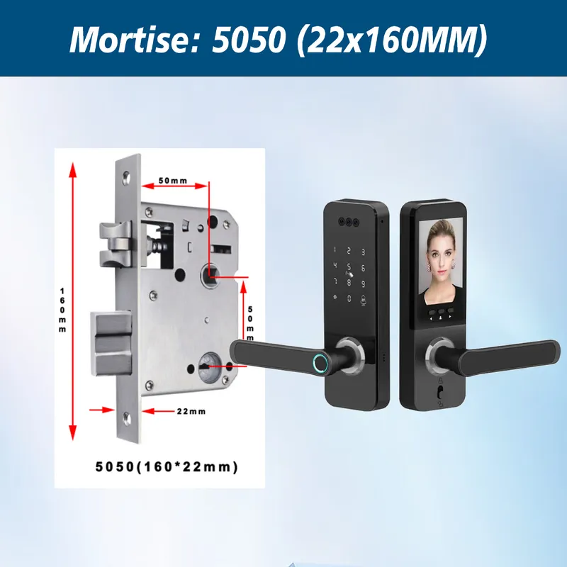 가정용 얼굴 인식 잠금 장치, 고양이 눈 모양 디자인, - Smart Door Lock Wifi 리뷰 및 가격