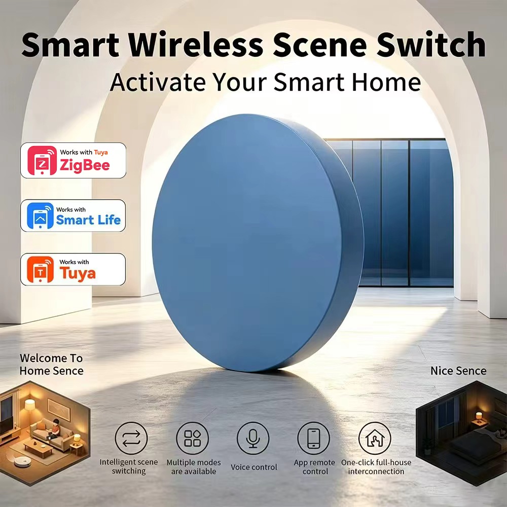 Zigbee 스마트 씬 푸시 버튼, Tuya Smart - Smart Home Automation Kit 리뷰 및 가격