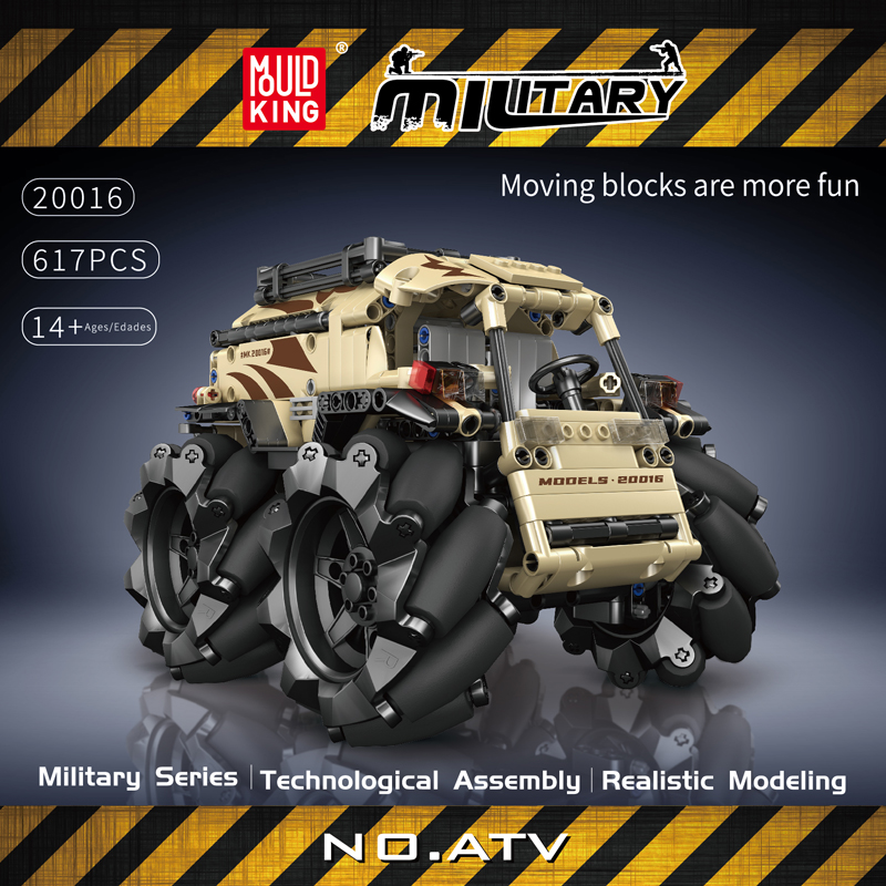 MOULD KING 20016 기술 모든 지형 차량 빌 - Stem Robotics Kit 리뷰 및 가격