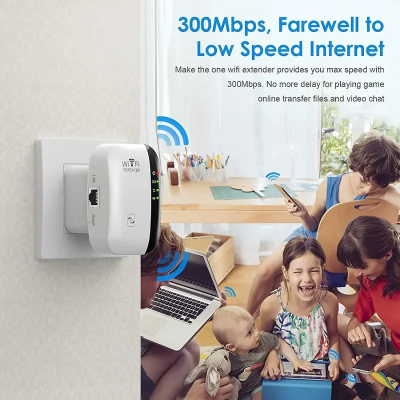 300Mbps WiFi 리피터 무선 신호 확장기 및 네 - Wifi Smart Plug 리뷰 및 가격